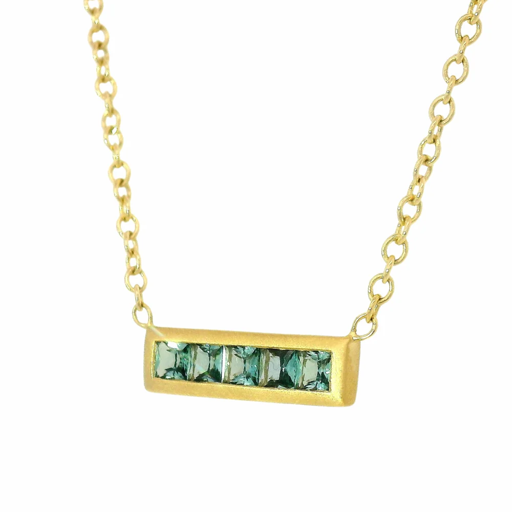 Alexandrite Necklace - "Lumea Bar" - Image 4