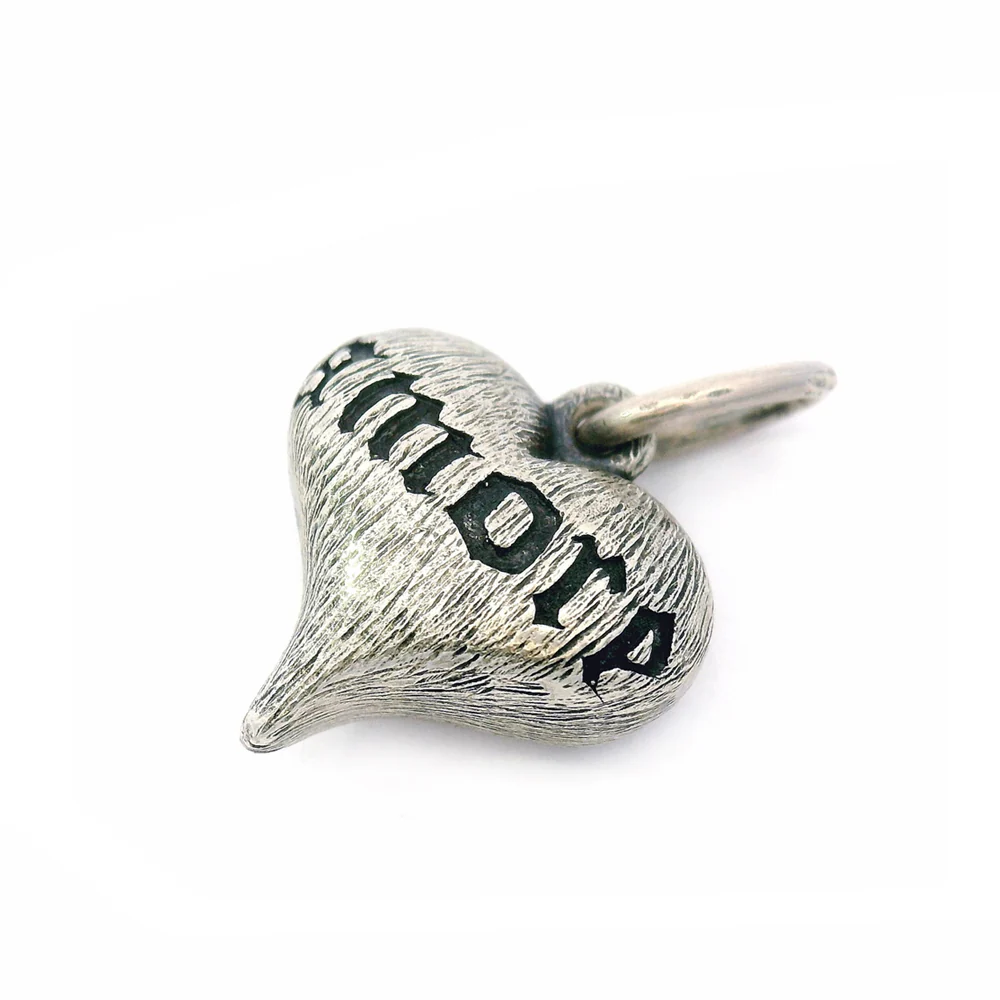 Sterling Silver Heart Pendant - "Love of Life"