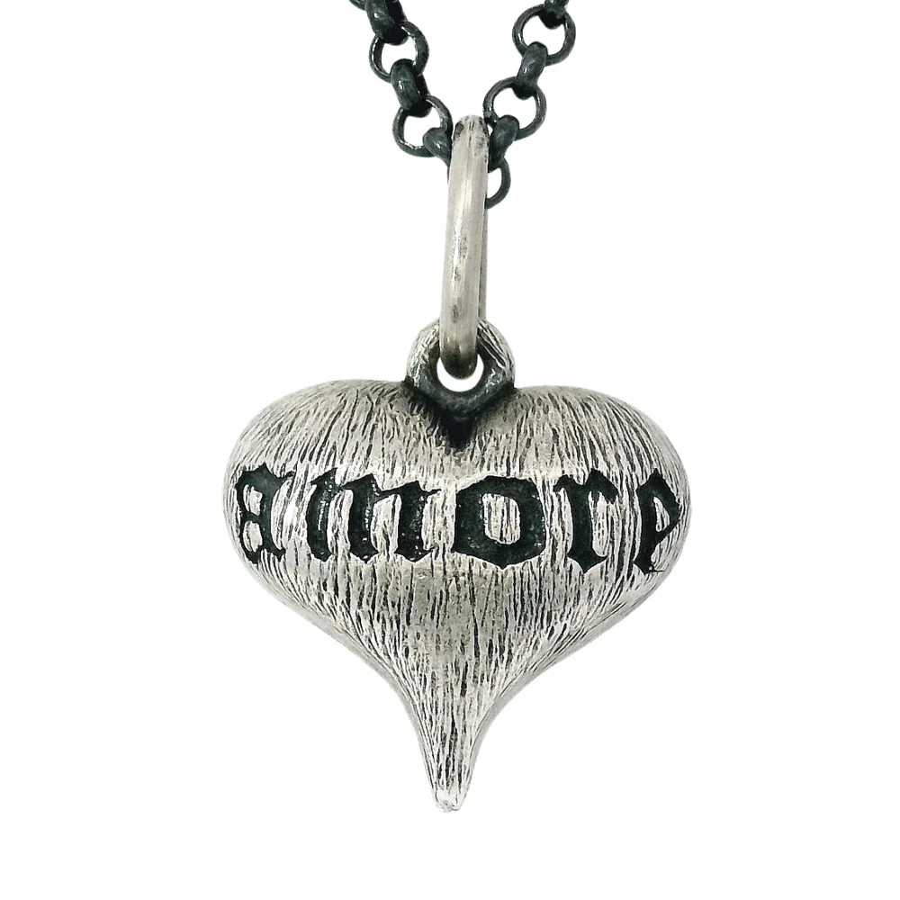 Sterling Silver Heart Pendant - "Love of Life" - Image 6